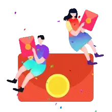 Ícone de bônus e recompensas 76m bet